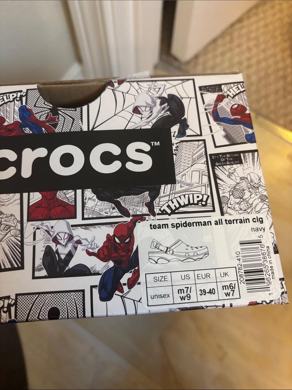 CROCS Team Spiderman all terrain clog - Picture 4 of 4